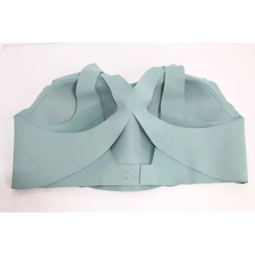 Victoria Sports Angle Max Bra 34DD Teal Green Padded Non-wire Yoga‎ Workout